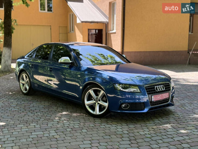 Синий Ауди А4, объемом двигателя 2 л и пробегом 218 тыс. км за 10450 $, фото 3 на Automoto.ua