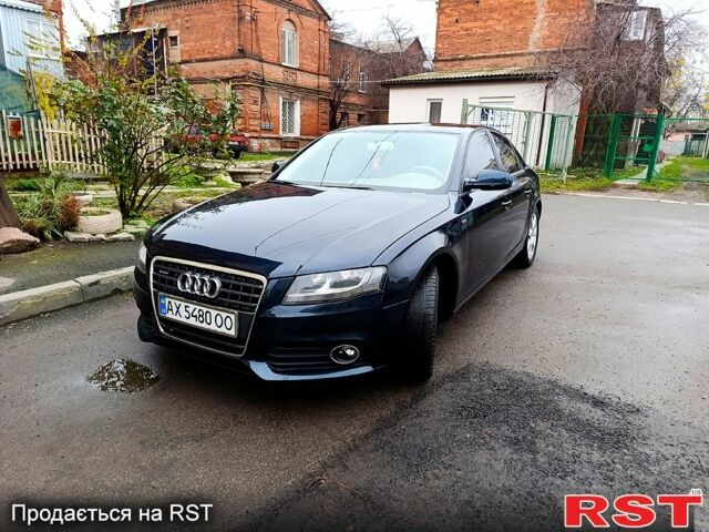 Синий Ауди А4, объемом двигателя 2 л и пробегом 217 тыс. км за 11200 $, фото 3 на Automoto.ua