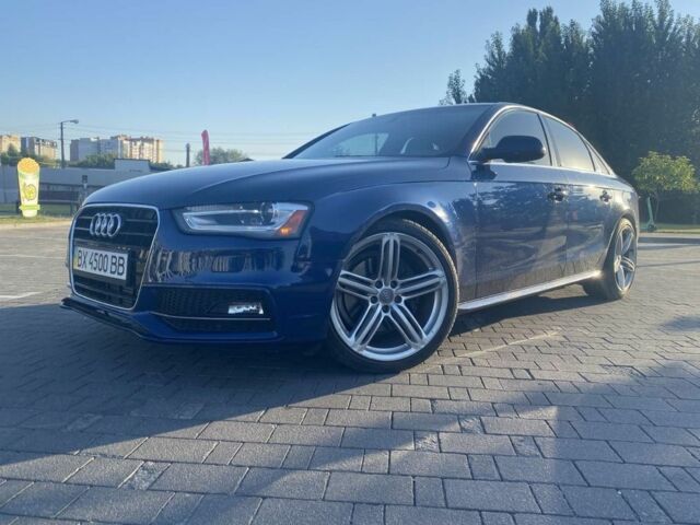 Синий Ауди А4, объемом двигателя 2 л и пробегом 157 тыс. км за 14300 $, фото 1 на Automoto.ua