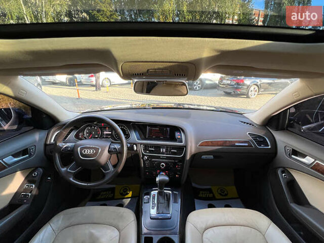 Ауді А4 2012 у Львові на Automoto.ua Синій Ауді А4, об'ємом двигуна 1.98 л та пробігом 196 тис. км за 11750 $, фото 12 на Automoto.ua