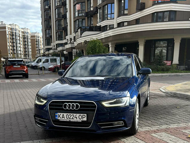Ауді А4 2013 у Києві на Automoto.ua Синій Ауді А4, об'ємом двигуна 1.98 л та пробігом 200 тис. км за 10500 $, фото 13 на Automoto.ua