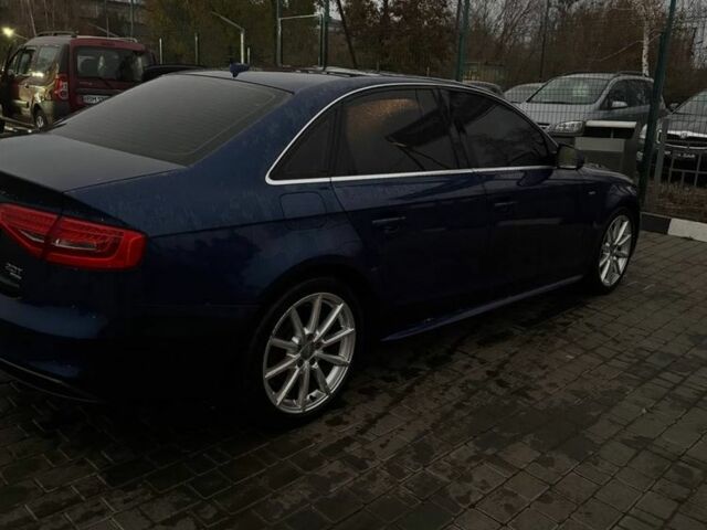 Синий Ауди А4, объемом двигателя 2 л и пробегом 170 тыс. км за 14000 $, фото 2 на Automoto.ua