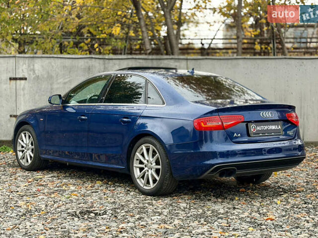 Синий Ауди А4, объемом двигателя 1.98 л и пробегом 192 тыс. км за 13490 $, фото 4 на Automoto.ua