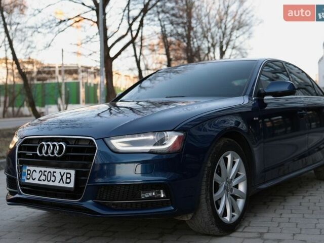 Синий Ауди А4, объемом двигателя 2 л и пробегом 245 тыс. км за 11400 $, фото 4 на Automoto.ua