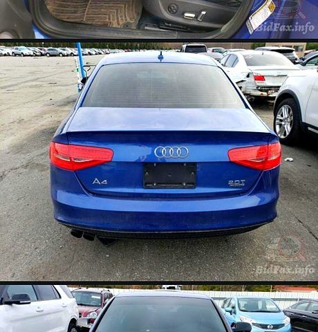 Синий Ауди А4, объемом двигателя 2 л и пробегом 165 тыс. км за 13700 $, фото 5 на Automoto.ua