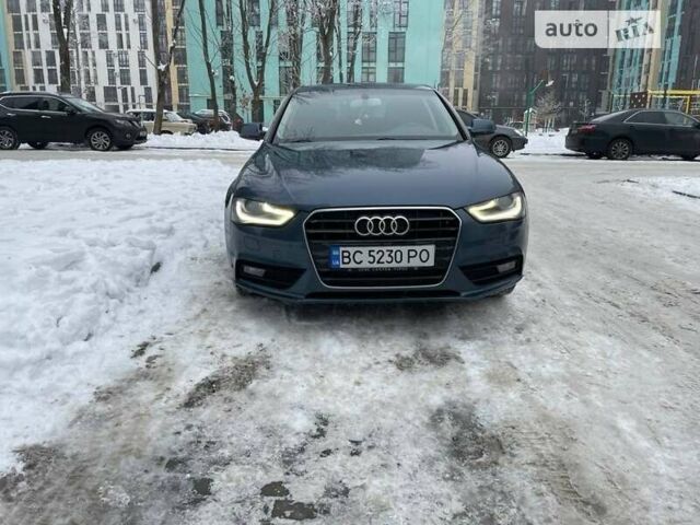 Синий Ауди А4, объемом двигателя 2 л и пробегом 220 тыс. км за 15200 $, фото 6 на Automoto.ua