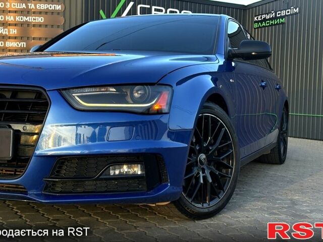Синий Ауди А4, объемом двигателя 2 л и пробегом 165 тыс. км за 13700 $, фото 2 на Automoto.ua