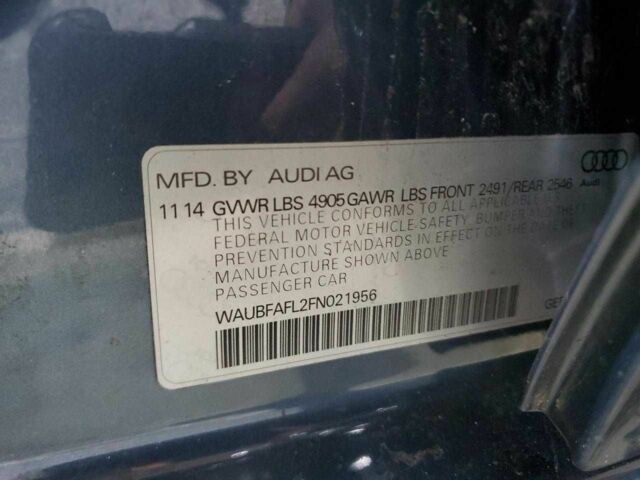 Синий Ауди А4, объемом двигателя 2 л и пробегом 39 тыс. км за 1500 $, фото 11 на Automoto.ua