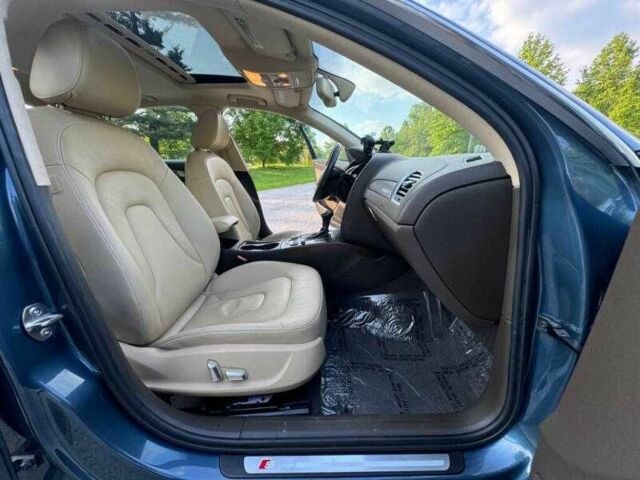Синий Ауди А4, объемом двигателя 2 л и пробегом 65 тыс. км за 3300 $, фото 14 на Automoto.ua