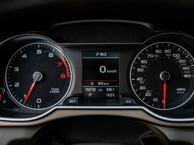 Синій Ауді А4, об'ємом двигуна 2 л та пробігом 158 тис. км за 11000 $, фото 16 на Automoto.ua
