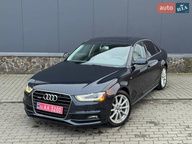 Синий Ауди А4, объемом двигателя 2 л и пробегом 183 тыс. км за 12800 $, фото 1 на Automoto.ua