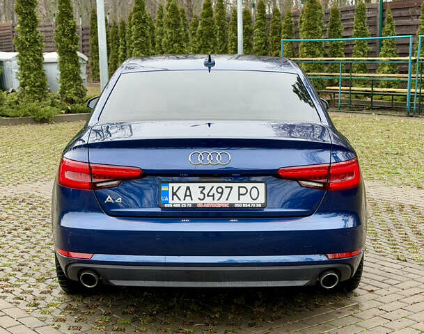 Синий Ауди А4, объемом двигателя 1.98 л и пробегом 220 тыс. км за 14900 $, фото 3 на Automoto.ua