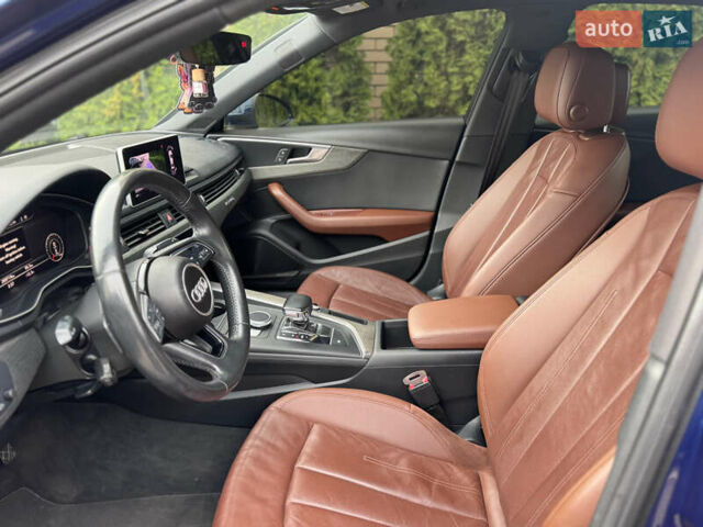 Синий Ауди А4, объемом двигателя 2 л и пробегом 251 тыс. км за 16700 $, фото 49 на Automoto.ua
