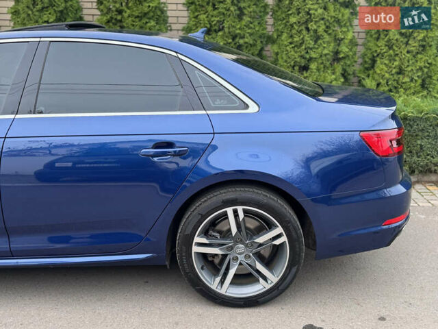 Синий Ауди А4, объемом двигателя 2 л и пробегом 251 тыс. км за 16700 $, фото 42 на Automoto.ua