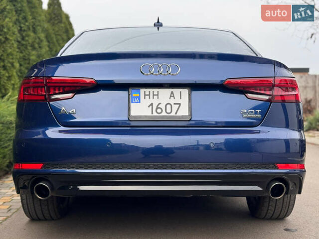 Синий Ауди А4, объемом двигателя 2 л и пробегом 251 тыс. км за 16700 $, фото 19 на Automoto.ua