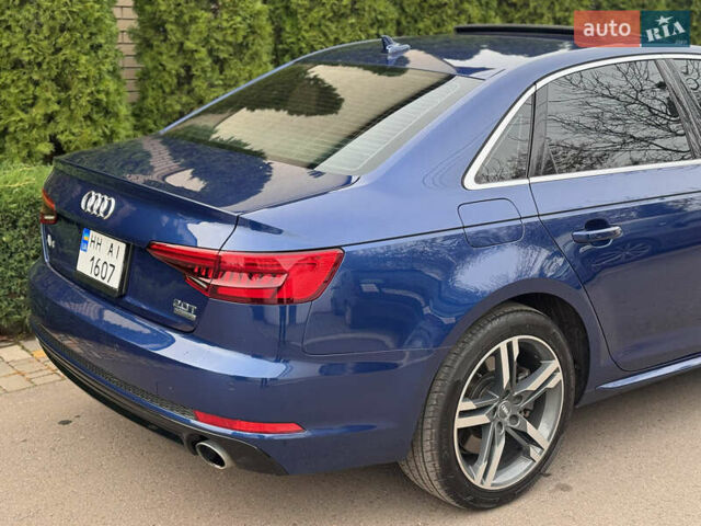 Синий Ауди А4, объемом двигателя 2 л и пробегом 251 тыс. км за 16700 $, фото 13 на Automoto.ua