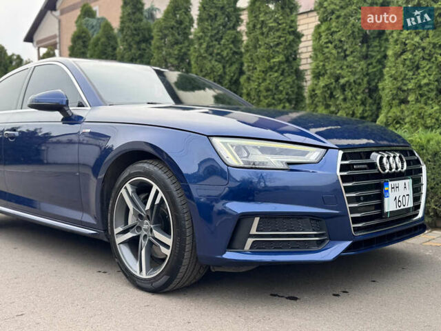 Синий Ауди А4, объемом двигателя 2 л и пробегом 251 тыс. км за 16700 $, фото 4 на Automoto.ua