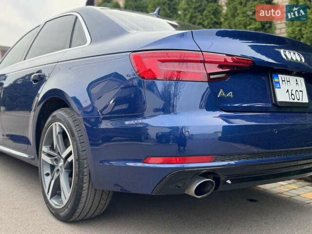 Синий Ауди А4, объемом двигателя 2 л и пробегом 251 тыс. км за 16700 $, фото 40 на Automoto.ua