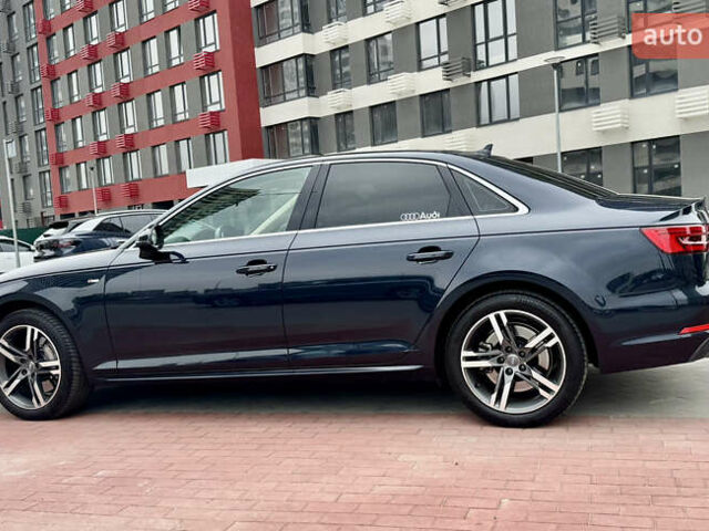 Синий Ауди А4, объемом двигателя 1.98 л и пробегом 153 тыс. км за 21600 $, фото 5 на Automoto.ua