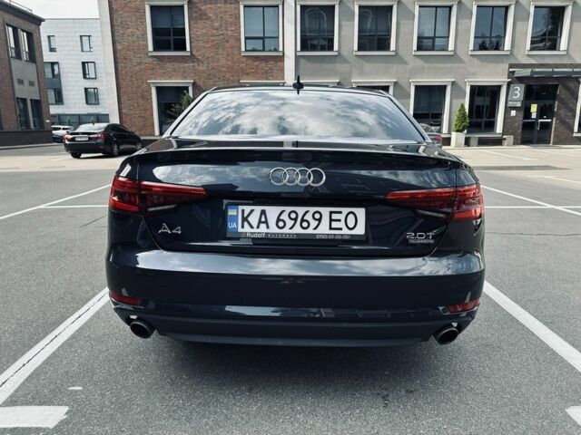Синий Ауди А4, объемом двигателя 2 л и пробегом 150 тыс. км за 19900 $, фото 3 на Automoto.ua