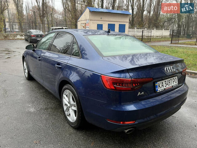 Синий Ауди А4, объемом двигателя 2 л и пробегом 220 тыс. км за 13900 $, фото 11 на Automoto.ua