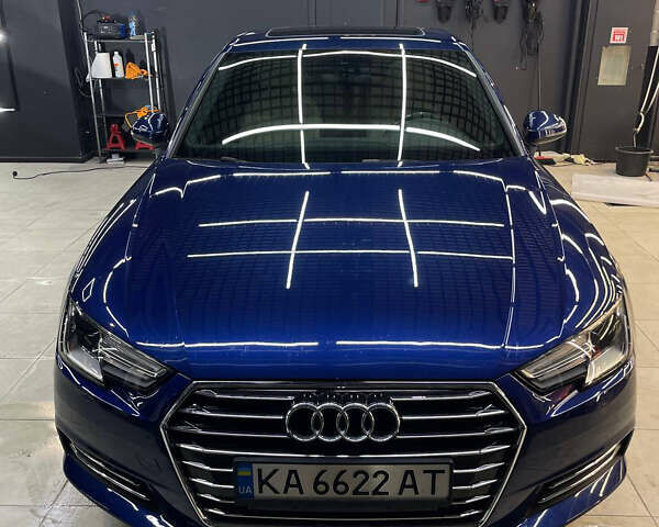 Синий Ауди А4, объемом двигателя 1.98 л и пробегом 154 тыс. км за 18000 $, фото 2 на Automoto.ua