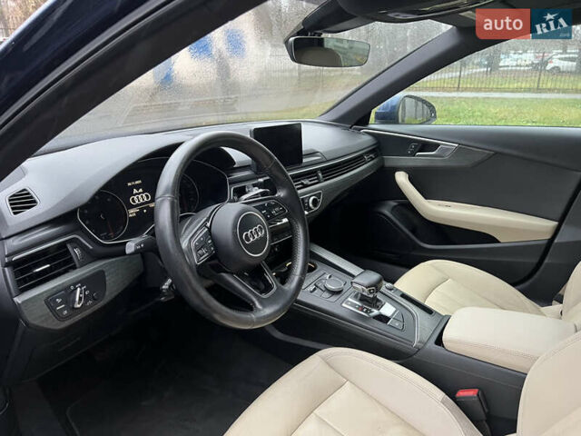 Синий Ауди А4, объемом двигателя 2 л и пробегом 220 тыс. км за 13900 $, фото 14 на Automoto.ua