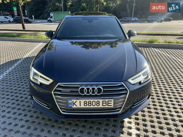 Синий Ауди А4, объемом двигателя 2 л и пробегом 146 тыс. км за 23000 $, фото 1 на Automoto.ua