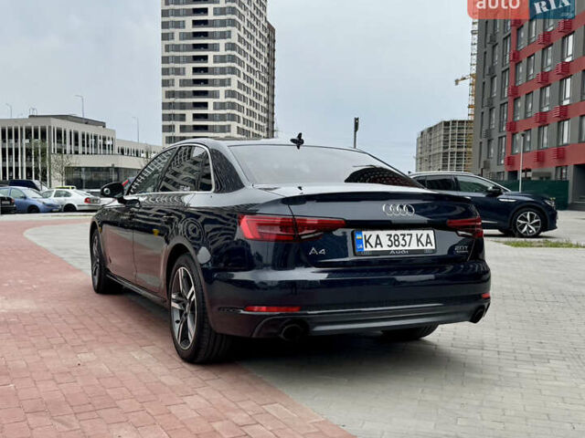 Синий Ауди А4, объемом двигателя 1.98 л и пробегом 153 тыс. км за 21600 $, фото 4 на Automoto.ua