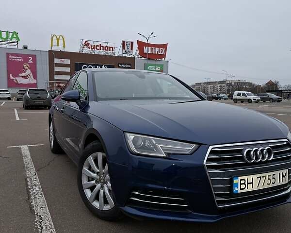 Синий Ауди А4, объемом двигателя 2 л и пробегом 204 тыс. км за 16500 $, фото 1 на Automoto.ua