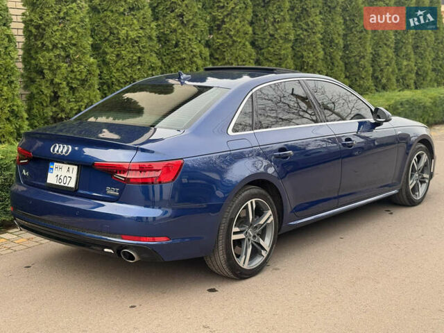 Синий Ауди А4, объемом двигателя 2 л и пробегом 251 тыс. км за 16700 $, фото 11 на Automoto.ua