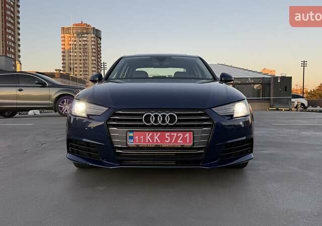 Ауди А4 2017 в Киеве на Automoto.ua Синий Ауди А4, объемом двигателя 1.98 л и пробегом 121 тыс. км за 20900 $, фото 3 на Automoto.ua