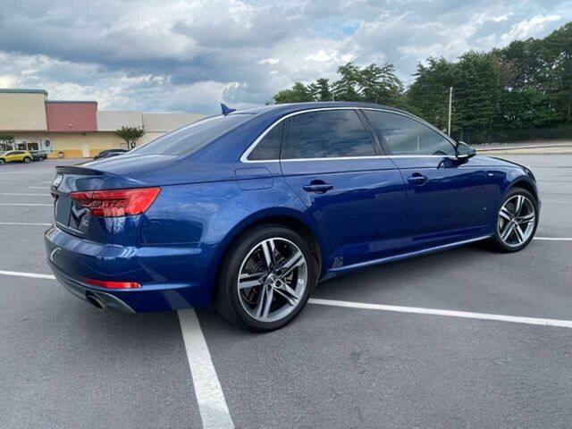 Синий Ауди А4, объемом двигателя 2 л и пробегом 54 тыс. км за 6000 $, фото 3 на Automoto.ua