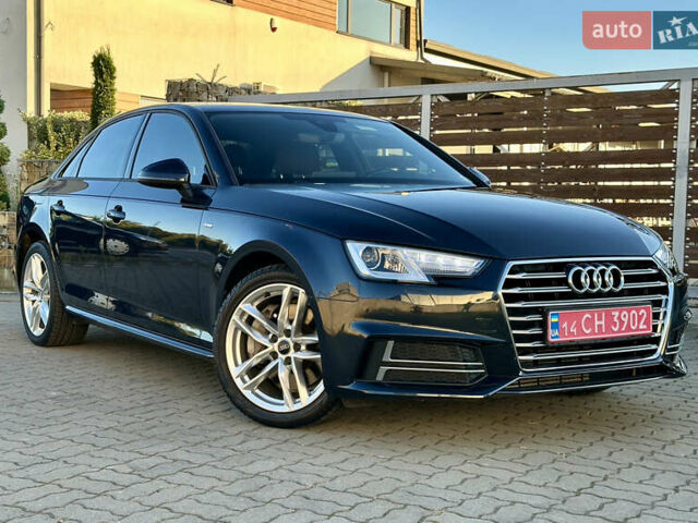 Синий Ауди А4, объемом двигателя 2 л и пробегом 177 тыс. км за 18999 $, фото 85 на Automoto.ua