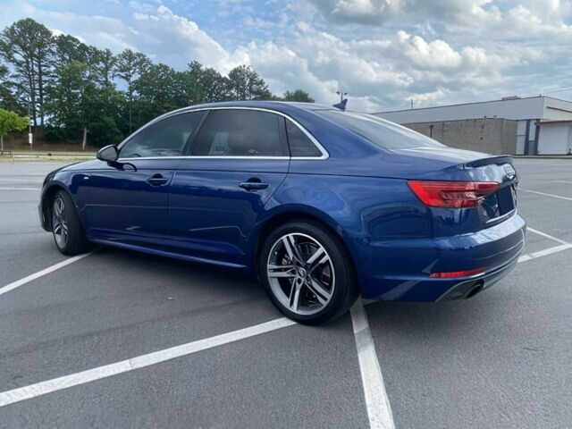 Синий Ауди А4, объемом двигателя 2 л и пробегом 54 тыс. км за 6000 $, фото 4 на Automoto.ua