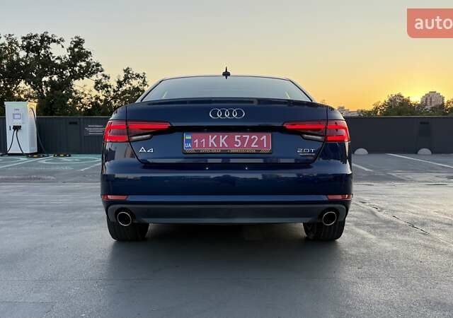 Синий Ауди А4, объемом двигателя 1.98 л и пробегом 121 тыс. км за 21506 $, фото 3 на Automoto.ua