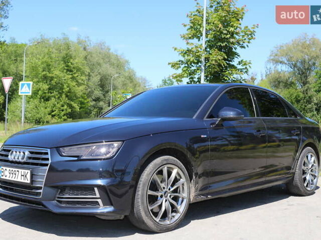 Синий Ауди А4, объемом двигателя 1.98 л и пробегом 69 тыс. км за 21800 $, фото 1 на Automoto.ua