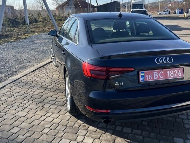 Синій Ауді А4, об'ємом двигуна 2 л та пробігом 80 тис. км за 17999 $, фото 2 на Automoto.ua