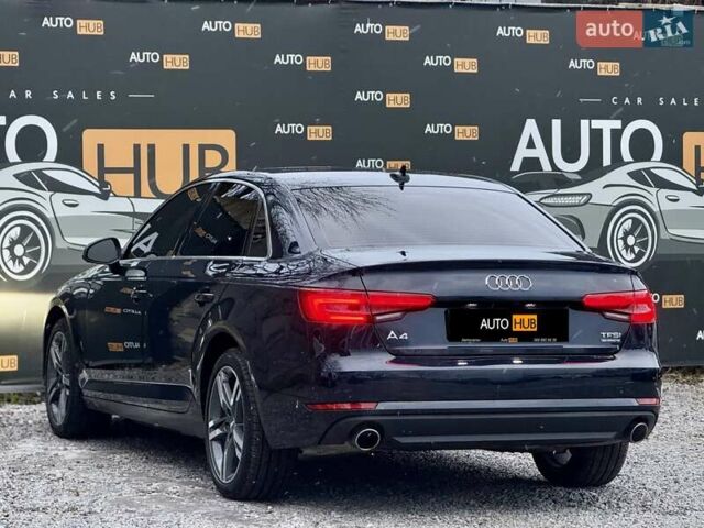 Синий Ауди А4, объемом двигателя 1.98 л и пробегом 82 тыс. км за 21900 $, фото 5 на Automoto.ua