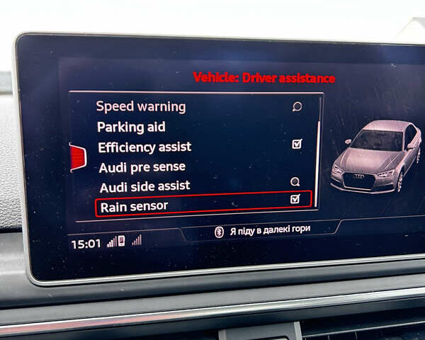 Синий Ауди А4, объемом двигателя 2 л и пробегом 186 тыс. км за 15000 $, фото 25 на Automoto.ua