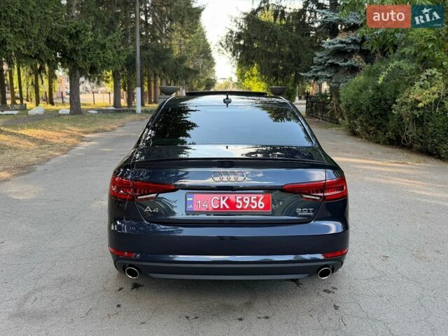Синий Ауди А4, объемом двигателя 1.98 л и пробегом 161 тыс. км за 17900 $, фото 11 на Automoto.ua
