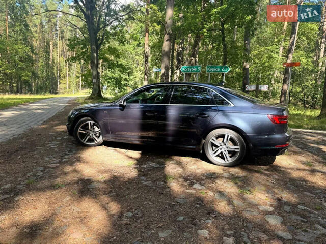Ауди А4 2018 в Киеве на Automoto.ua Синий Ауди А4, объемом двигателя 1.98 л и пробегом 150 тыс. км за 20700 $, фото 2 на Automoto.ua