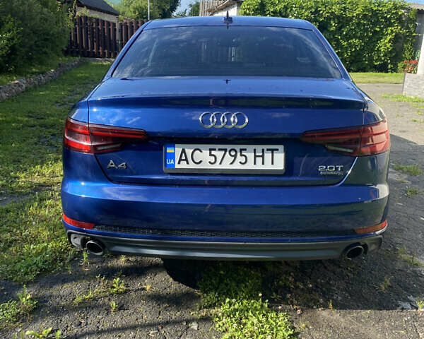 Синий Ауди А4, объемом двигателя 1.98 л и пробегом 120 тыс. км за 17800 $, фото 8 на Automoto.ua