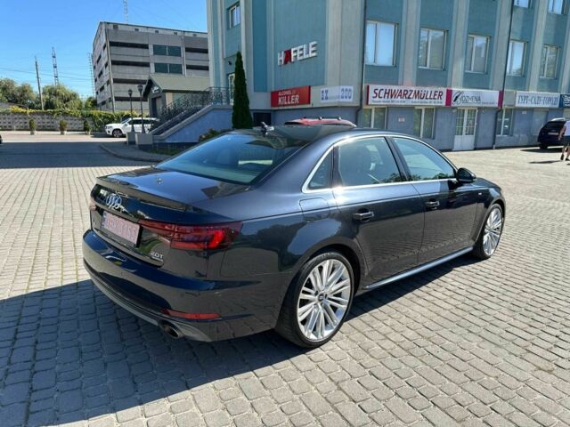 Ауди А4 2018 в Львове на Automoto.ua Синий Ауди А4, объемом двигателя 2 л и пробегом 71 тыс. км за 22900 $, фото 2 на Automoto.ua