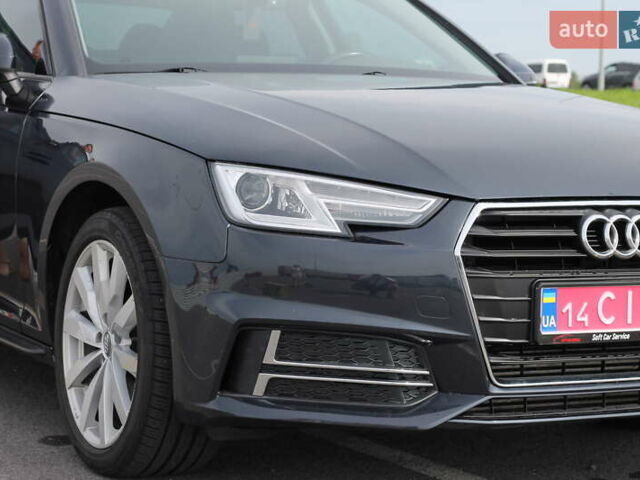 Ауді А4 2018 у Львові на Automoto.ua Синій Ауді А4, об'ємом двигуна 1.98 л та пробігом 150 тис. км за 16300 $, фото 50 на Automoto.ua