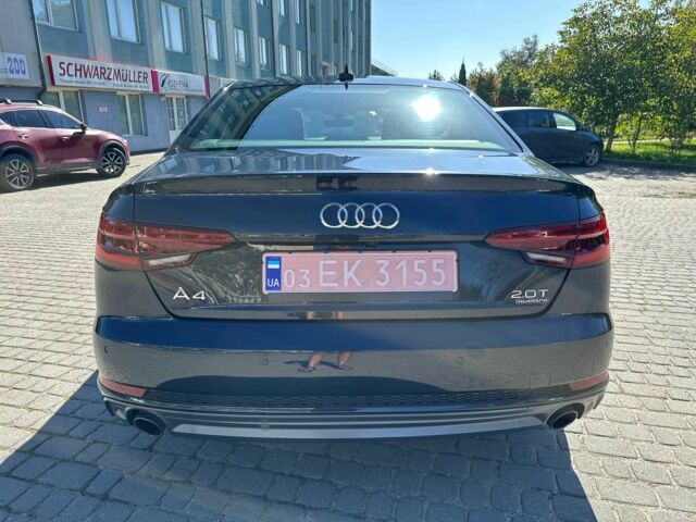 Ауди А4 2018 в Львове на Automoto.ua Синий Ауди А4, объемом двигателя 2 л и пробегом 71 тыс. км за 22900 $, фото 3 на Automoto.ua