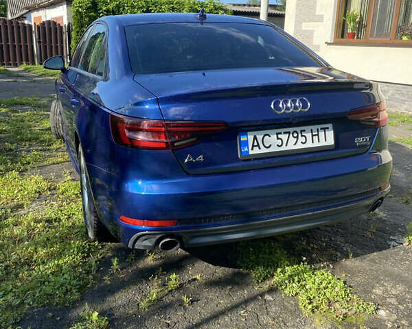 Синий Ауди А4, объемом двигателя 1.98 л и пробегом 120 тыс. км за 17800 $, фото 9 на Automoto.ua