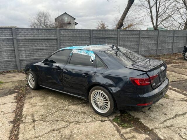 Синий Ауди А4, объемом двигателя 2 л и пробегом 108 тыс. км за 6000 $, фото 1 на Automoto.ua