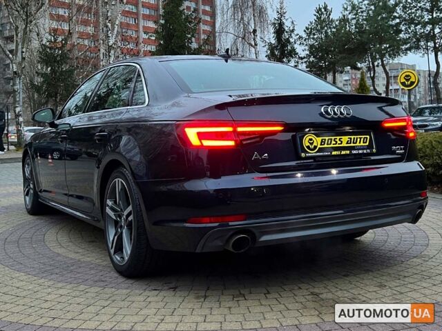 Ауді А4 2018 у Львові на Automoto.ua Синій Ауді А4, об'ємом двигуна 2 л та пробігом 130 тис. км за 23800 $, фото 4 на Automoto.ua