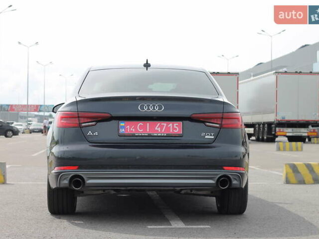 Ауді А4 2018 у Львові на Automoto.ua Синій Ауді А4, об'ємом двигуна 1.98 л та пробігом 150 тис. км за 16300 $, фото 10 на Automoto.ua